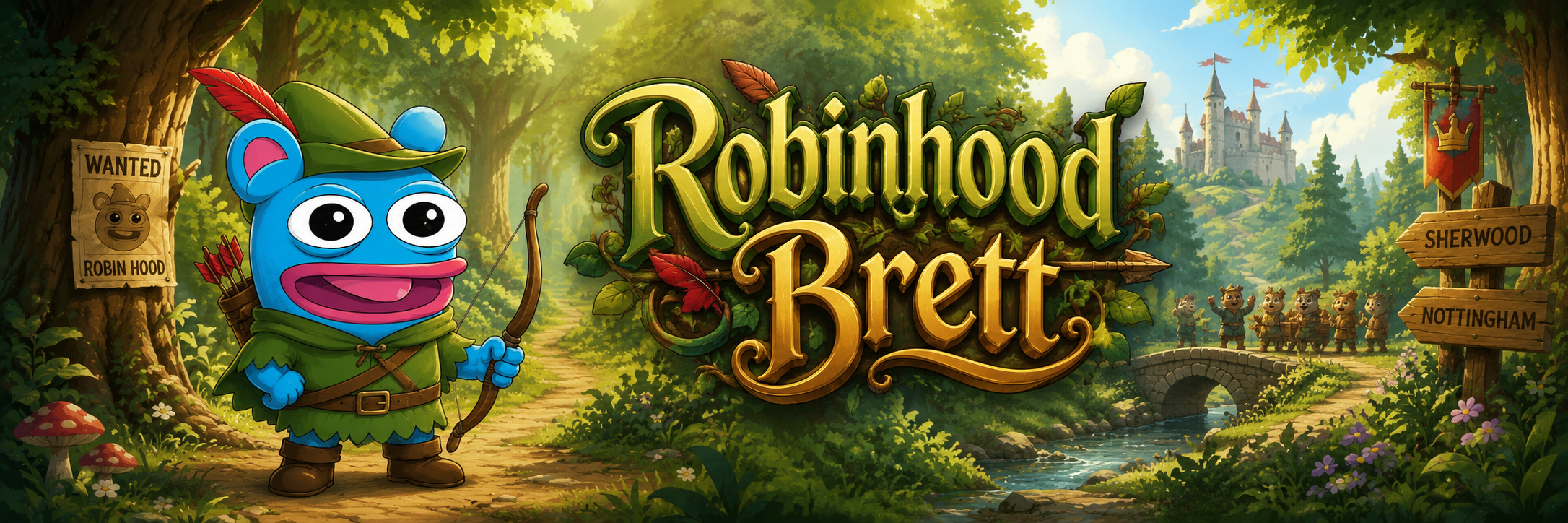Robinhood Brett in Sherwood Forest